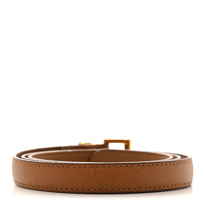Prada Saffiano Belt 75 30 Caramel 2 of 7