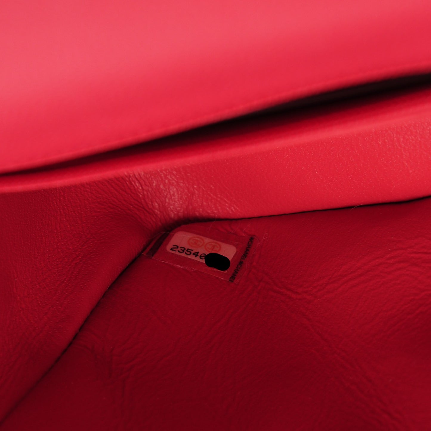Caviar Quilted Mini Rectangular Flap Dark Pink
