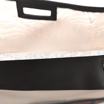 Fendi Mesh Vitello Century FF 1974 Medium Peekaboo Defender Cover Marrone Black Ebano 5 of 10
