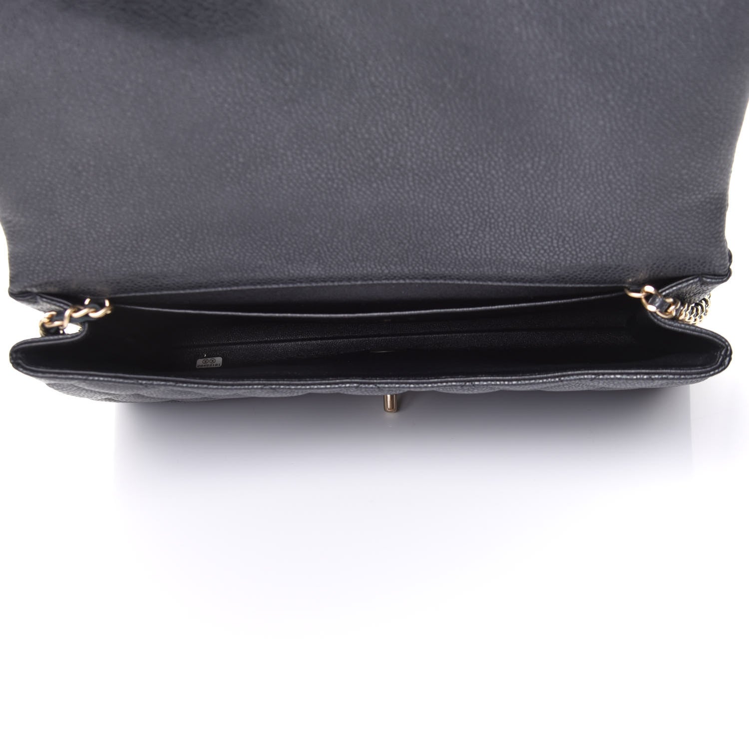 Chanel Caviar Quilted Clutch With Chain Flap Black 4 of 10