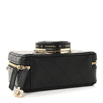 Chanel Lambskin Quilted Coco Click Bag Black 4 of 11
