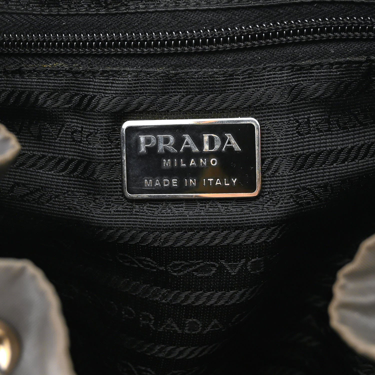 Prada Nylon Vela Small Backpack Anthracite 6 of 12