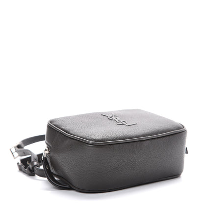 Saint Laurent Lambskin Monogram Lou Belt Bag Asphalt 3 of 9