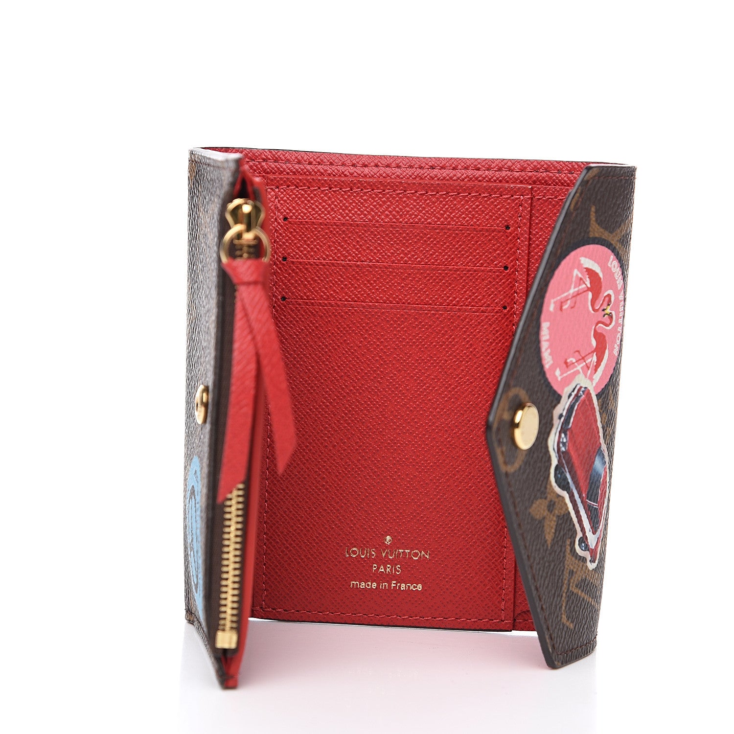 Louis Vuitton Monogram World Tour Victorine Wallet 4 of 6