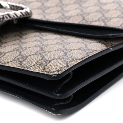 Gucci GG Supreme Monogram Medium Dionysus Shoulder Bag Black 10 of 12