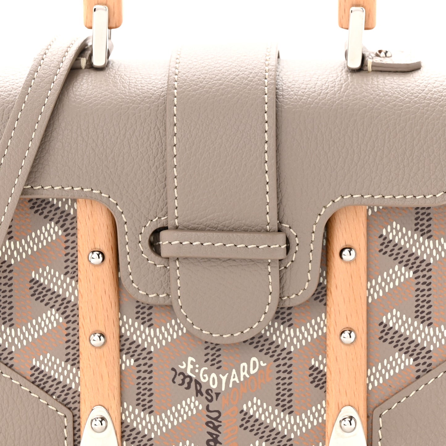 Goyardine Structure Nano Saigon Grey