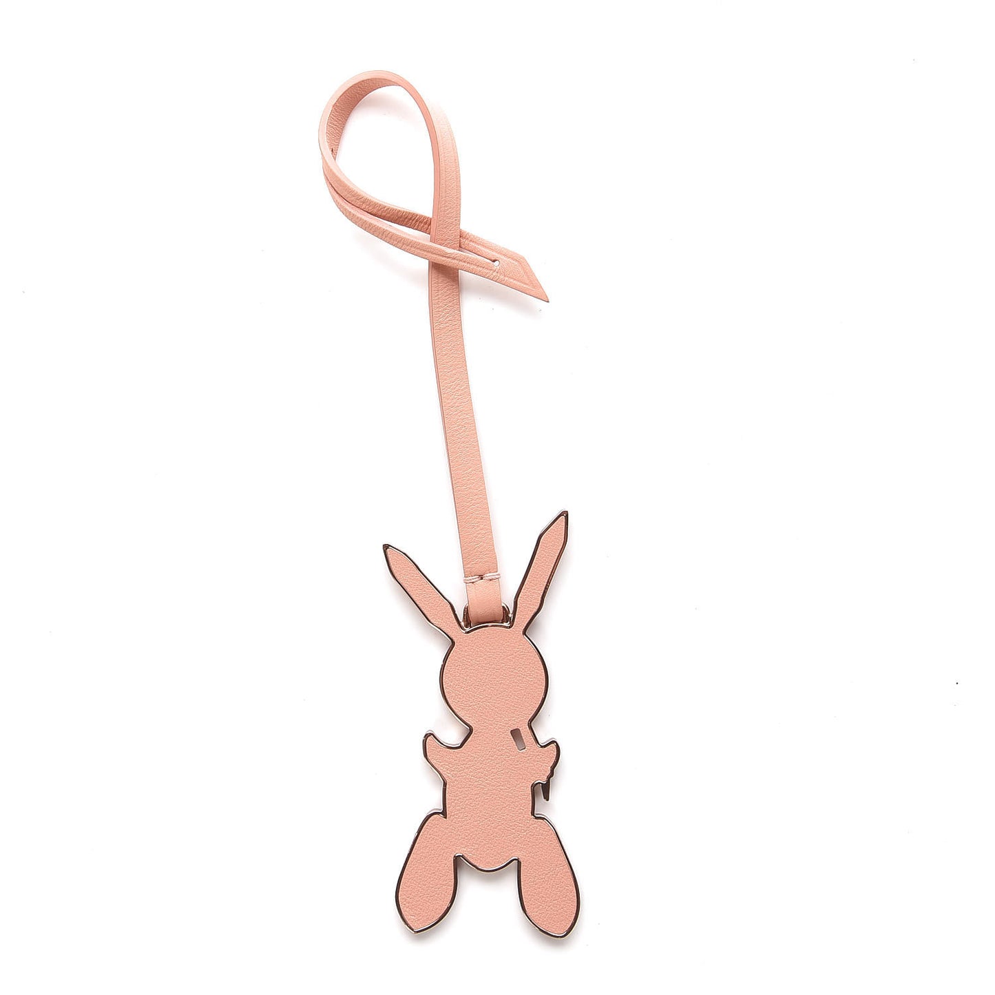 Calfskin Jeff Koons Masters LV Rabbit Bag Charm