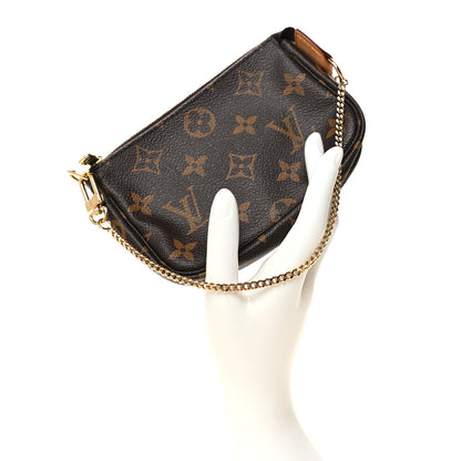 Louis Vuitton Monogram Mini Pochette Accessories 2 of 10