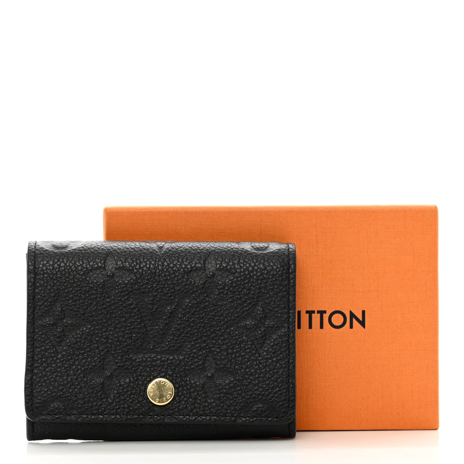 Louis Vuitton Empreinte Business Card Holder Black 8 of 8