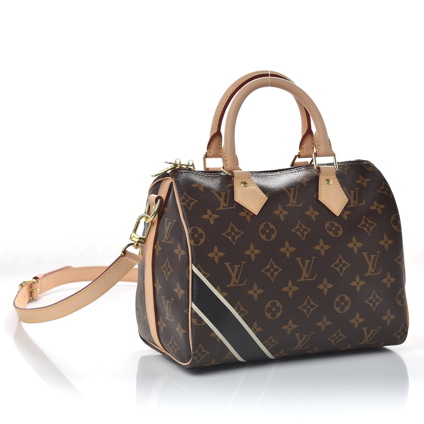 Monogram My LV Heritage Speedy Bandouliere 25 Black Ivory