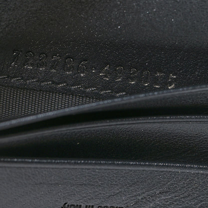 Gucci Calfskin GG Matelasse Card Case Wallet Black 8 of 12