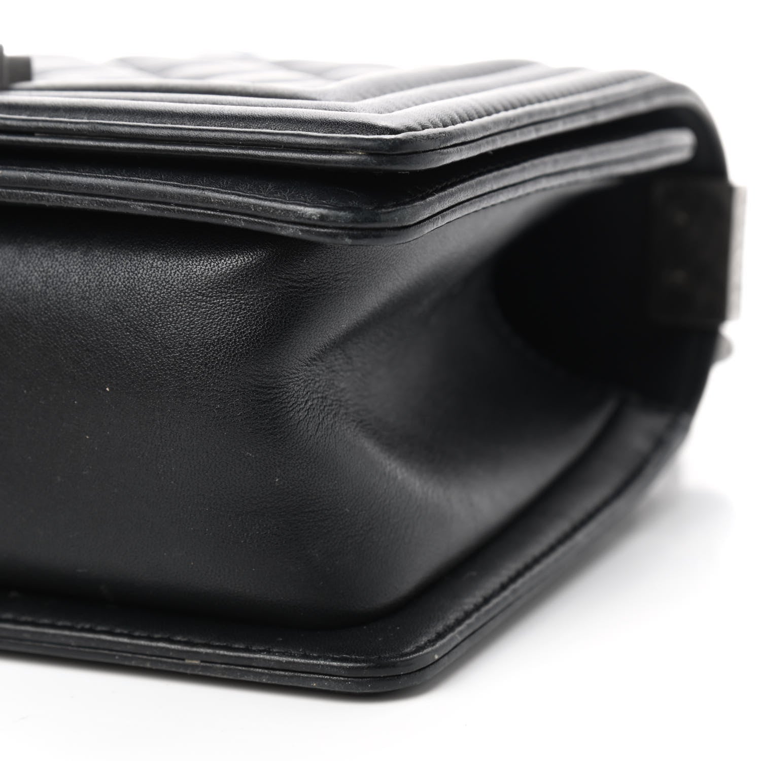 Chanel Lambskin Quilted Small Boy Flap Black 8 of 11