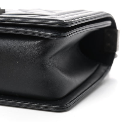Chanel Lambskin Quilted Small Boy Flap Black 8 of 11
