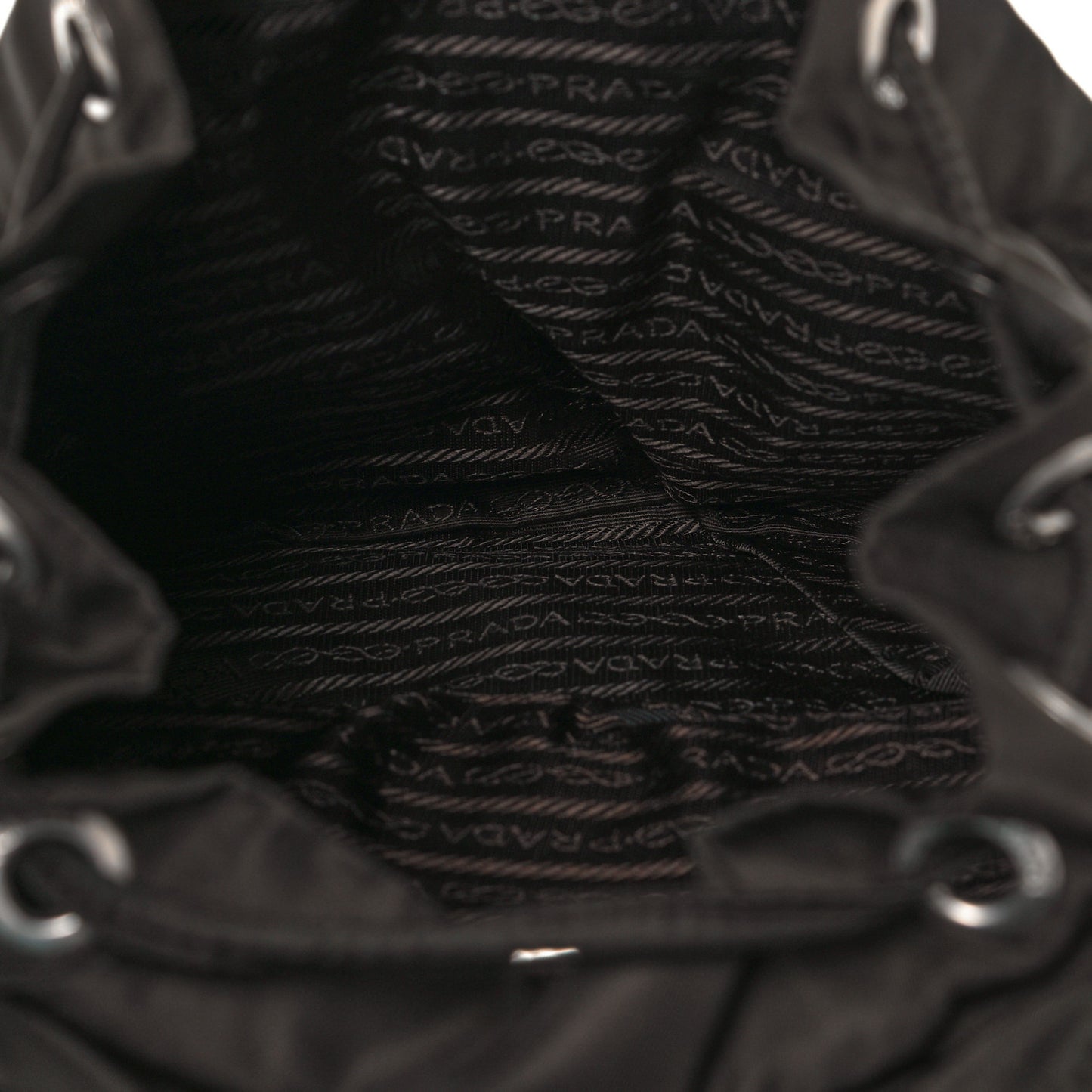 Nylon Vela Small Backpack Ebano