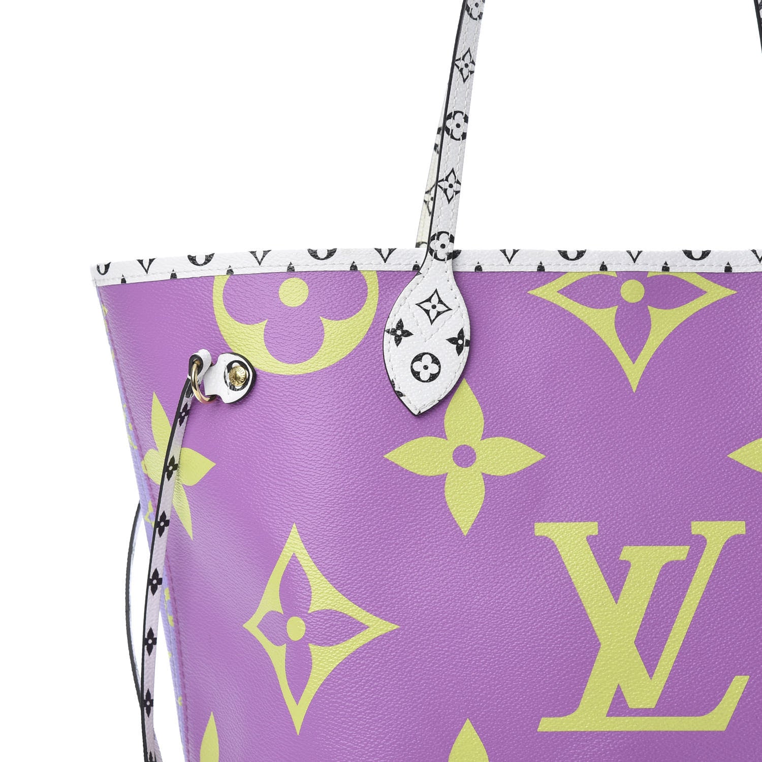 Louis Vuitton Monogram Giant Neverfull MM Pink Lilac 8 of 11