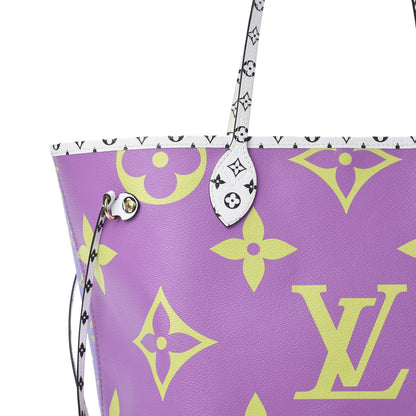 Louis Vuitton Monogram Giant Neverfull MM Pink Lilac 8 of 11