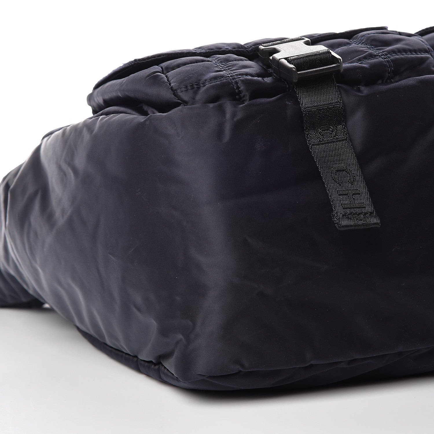 Chanel Nylon Quilted Sport Shoulder Bag Navy 8 of 9