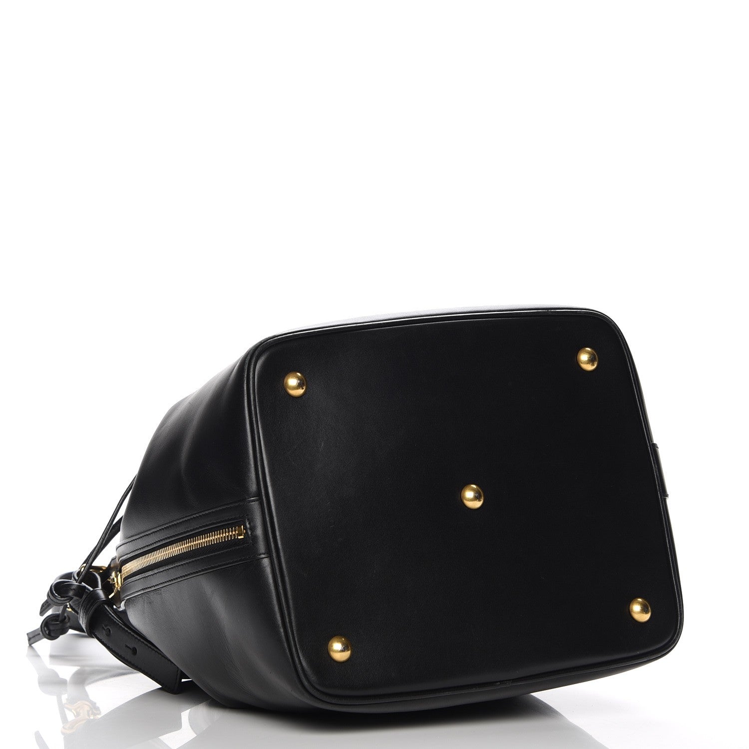 Saint Laurent Calfskin Large Emmanuelle Bucket Bag Black 5 of 8