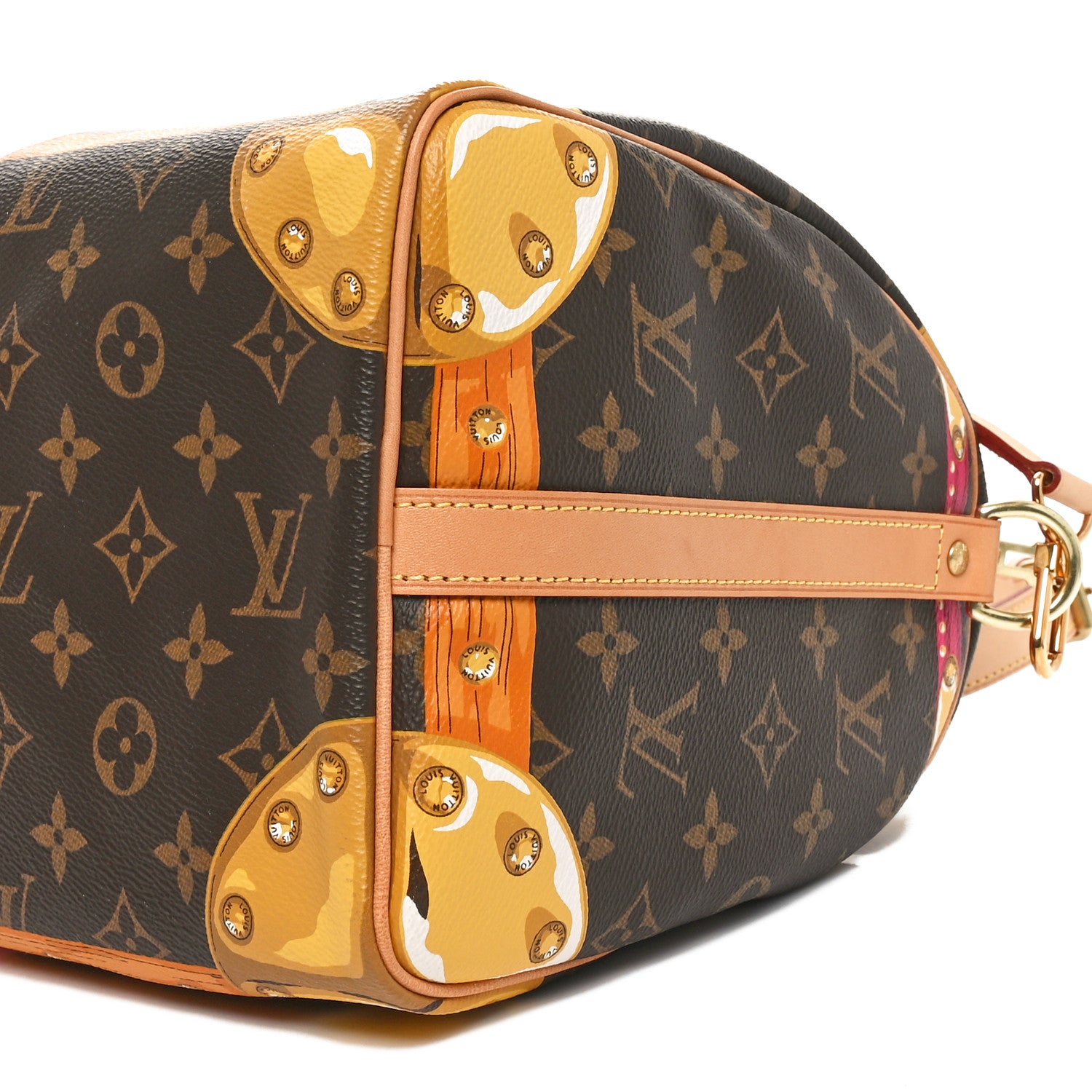 Louis Vuitton Monogram Summer Trunks Speedy Bandouliere 30 10 of 10
