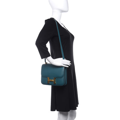 Hermes Evercolor Constance 24 Vert Bosphore 2 of 9