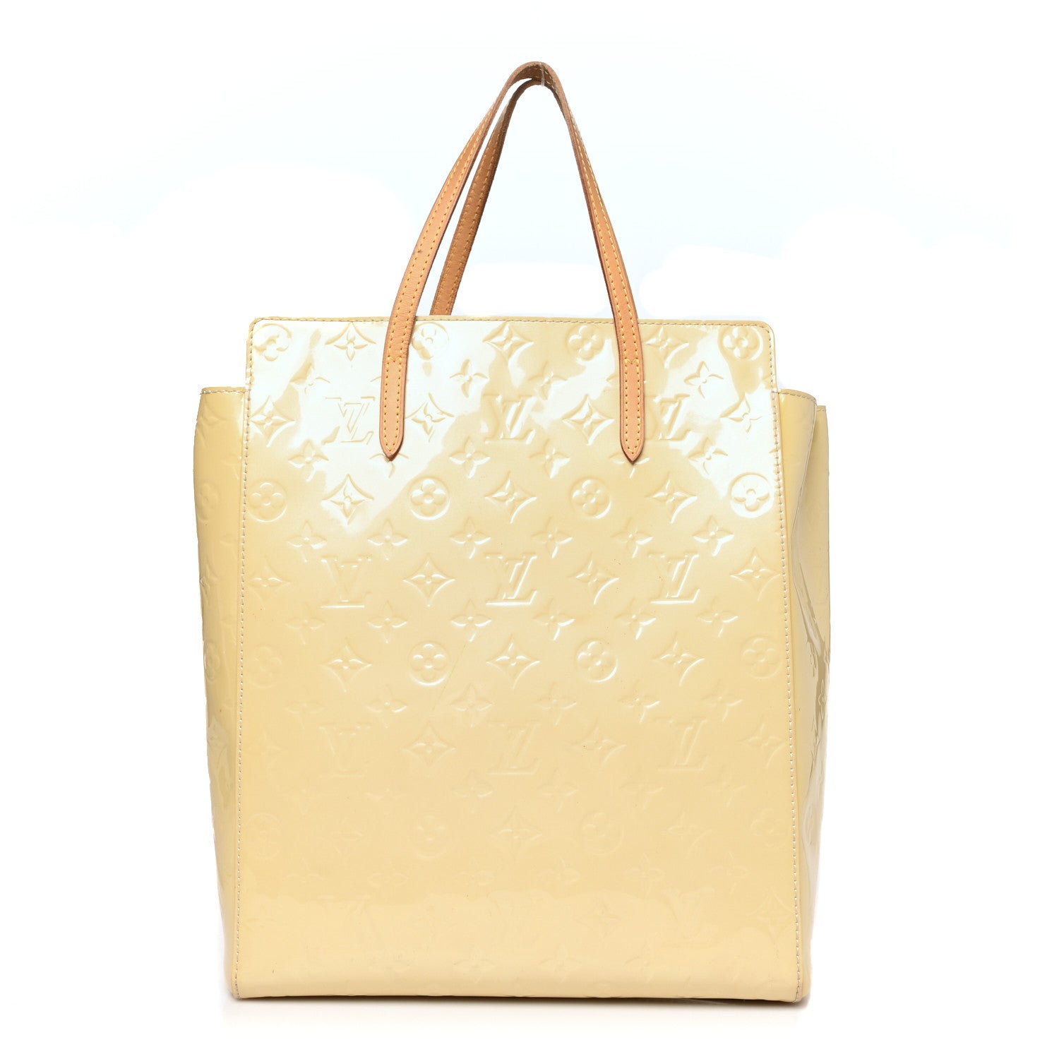 Louis Vuitton Vernis Catalina NS Blanc Corail 1 of 15