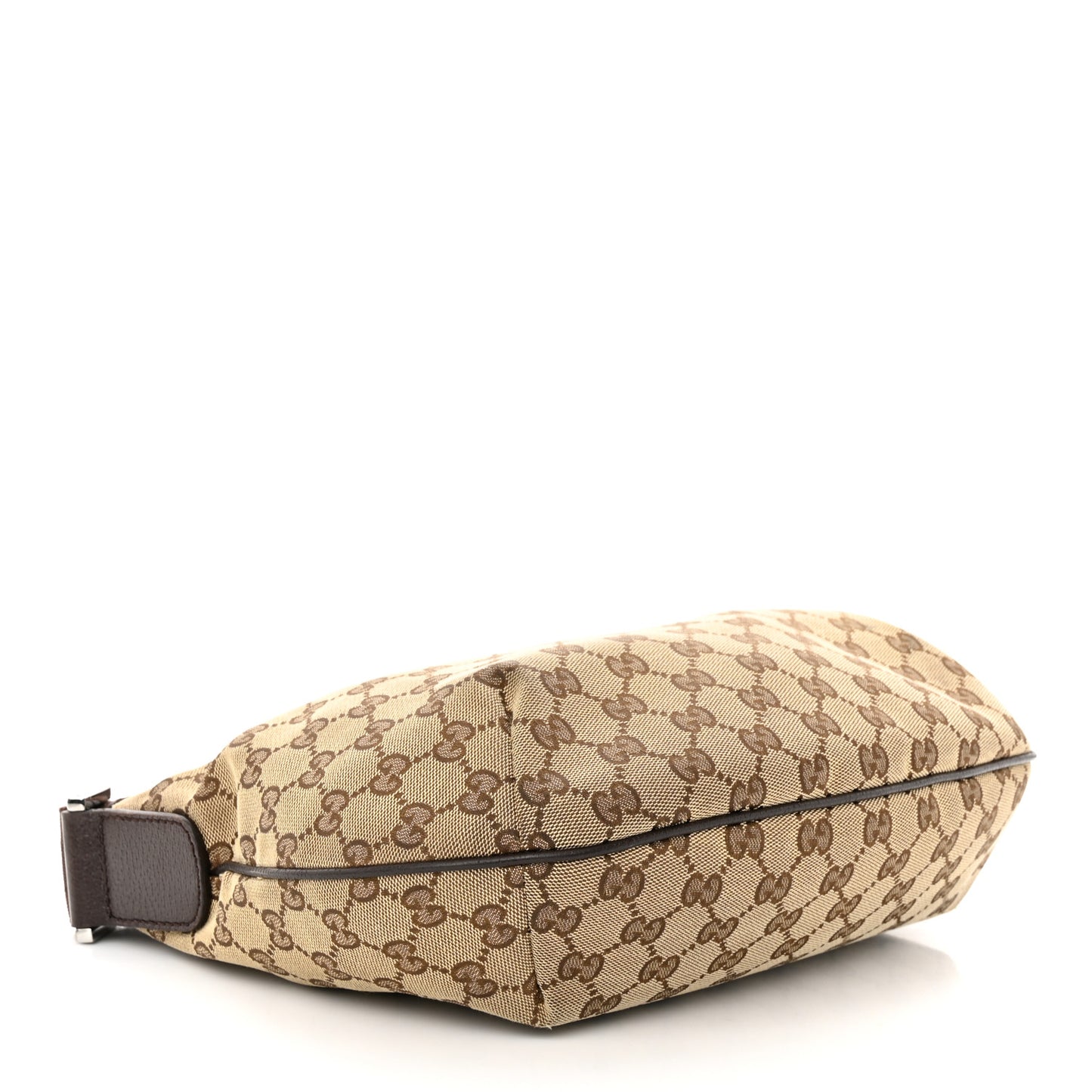 Monogram Medium Half Moon Hobo Dark Brown