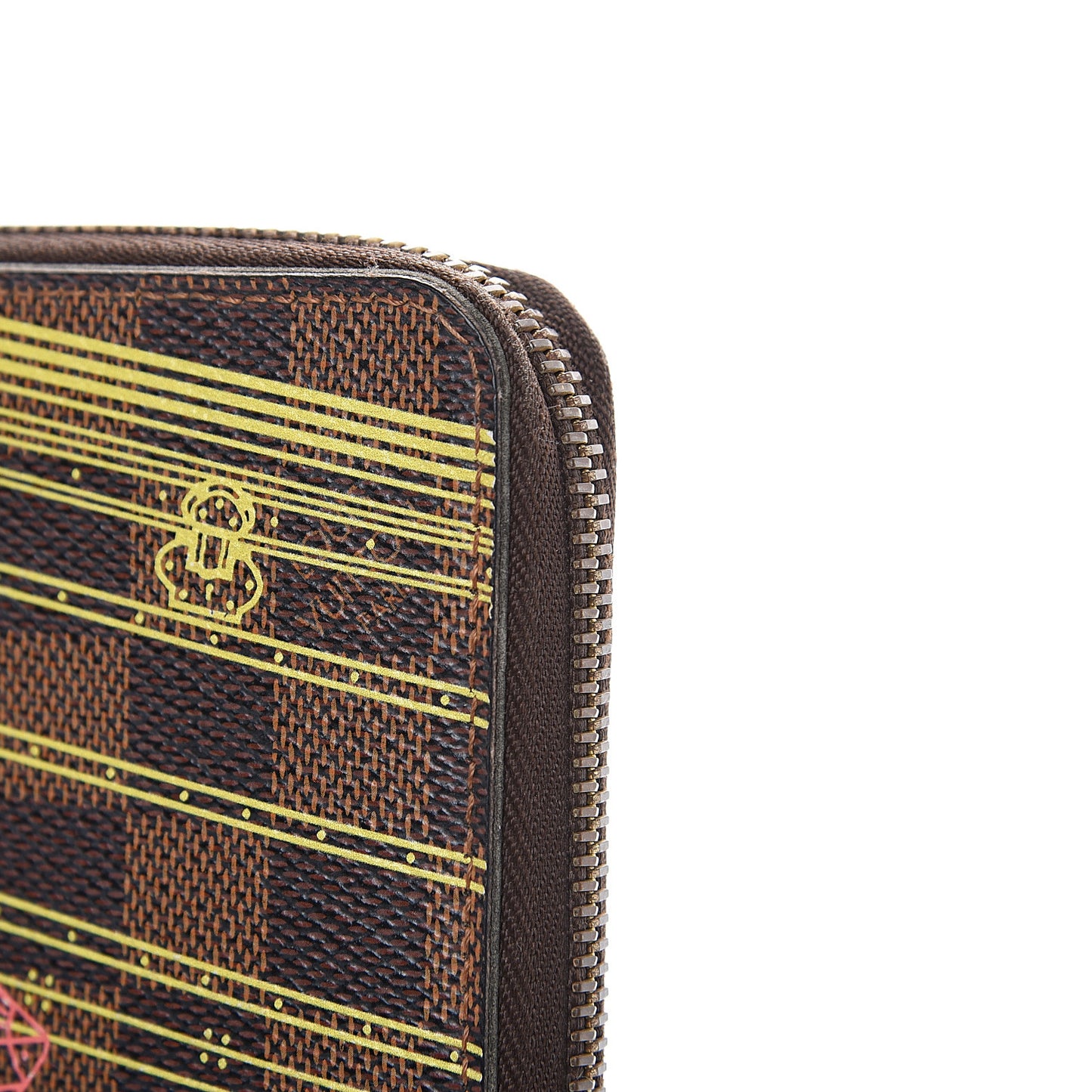 Damier Ebene 2014 Christmas Animation Zippy Wallet