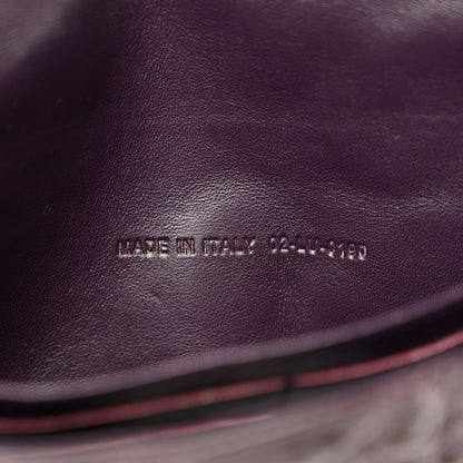 Christian Dior Patent Cannage New Lock Pouch Violet 7 of 16