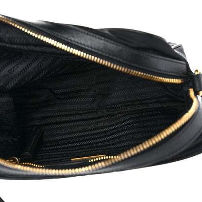 Prada Tessuto Nylon Soft Calf Camera Bag Black 5 of 9
