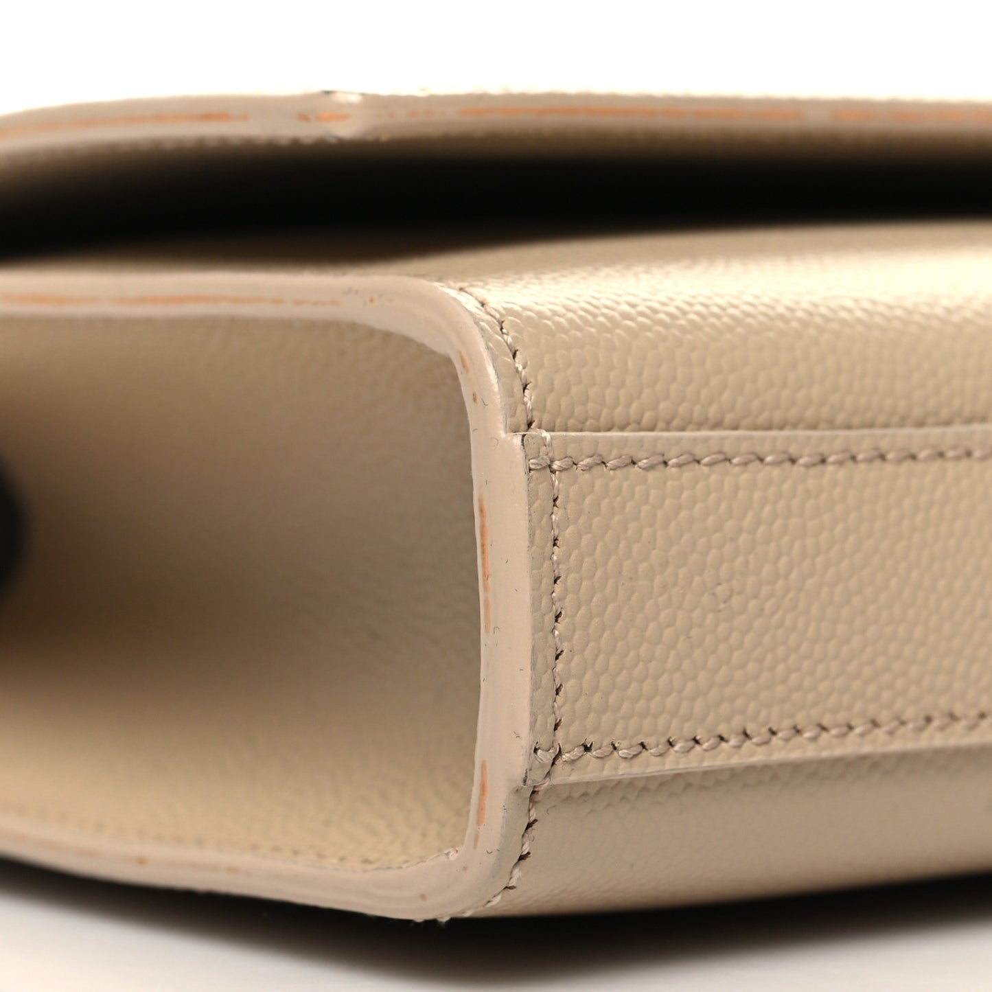 Grain De Poudre Classic Monogram Cassandre Clutch Nude