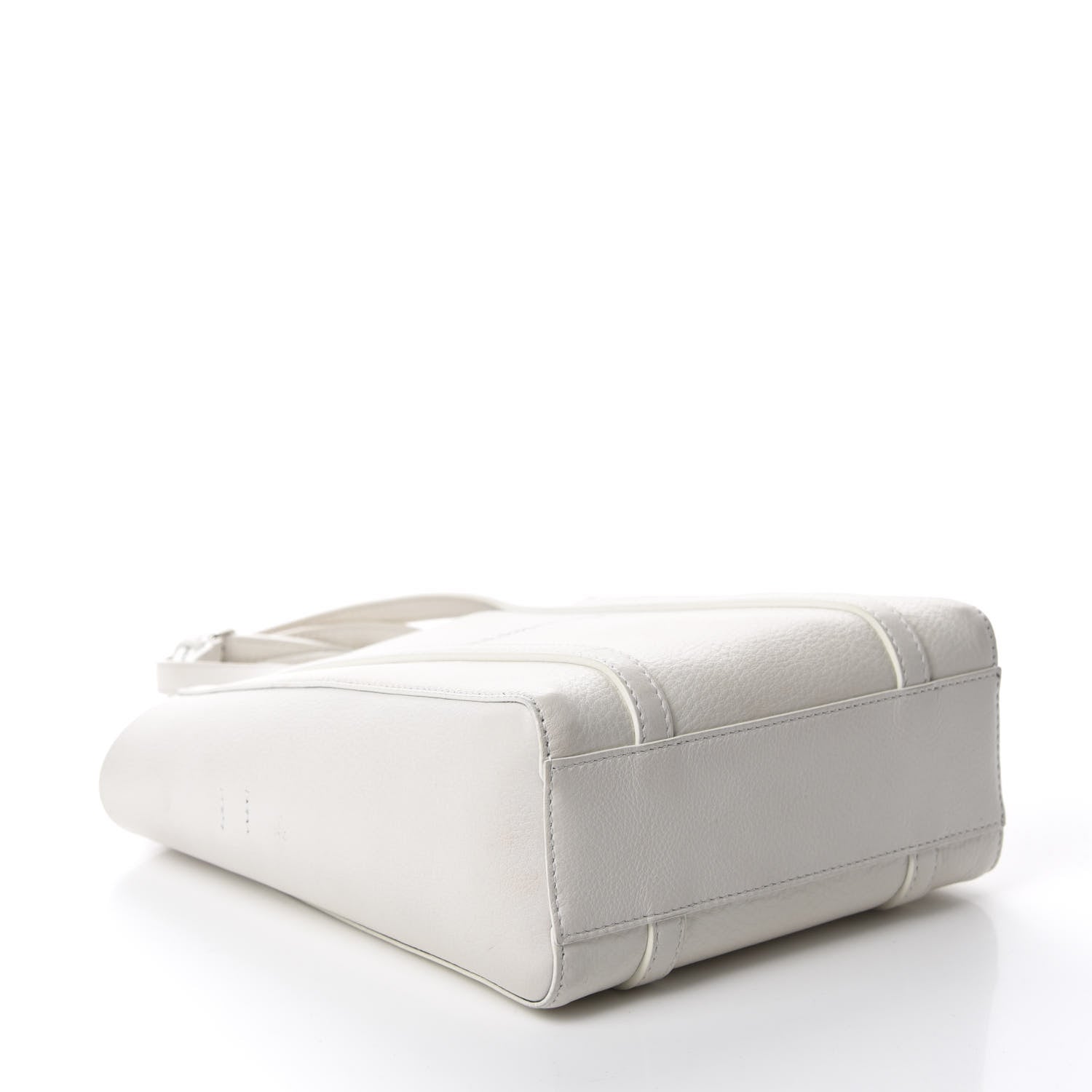 Balenciaga Smooth Calfskin Double Sided XXS Everyday Tote White Light Black 4 of 9
