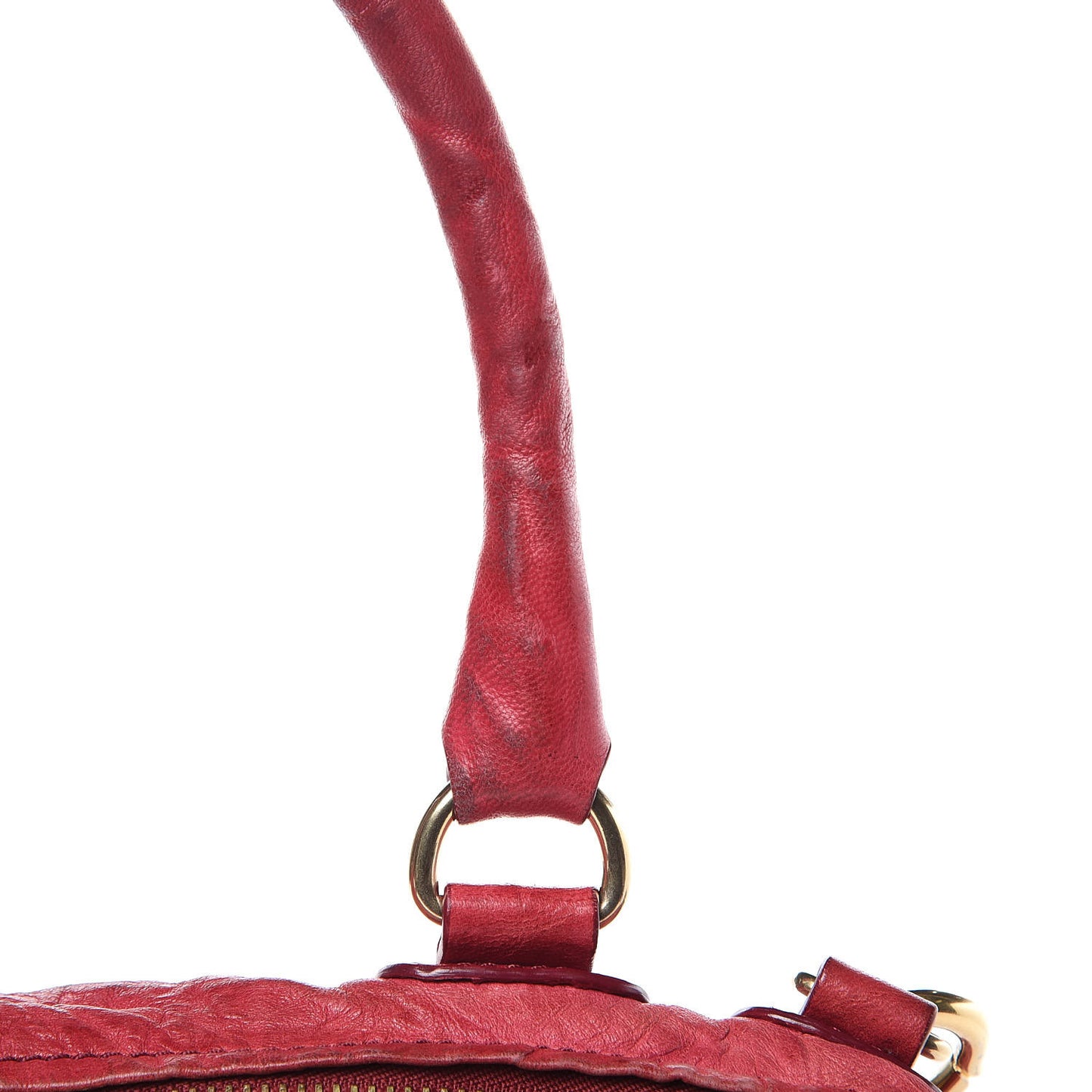 Tumbled Sheepskin Medium Pandora Cherry