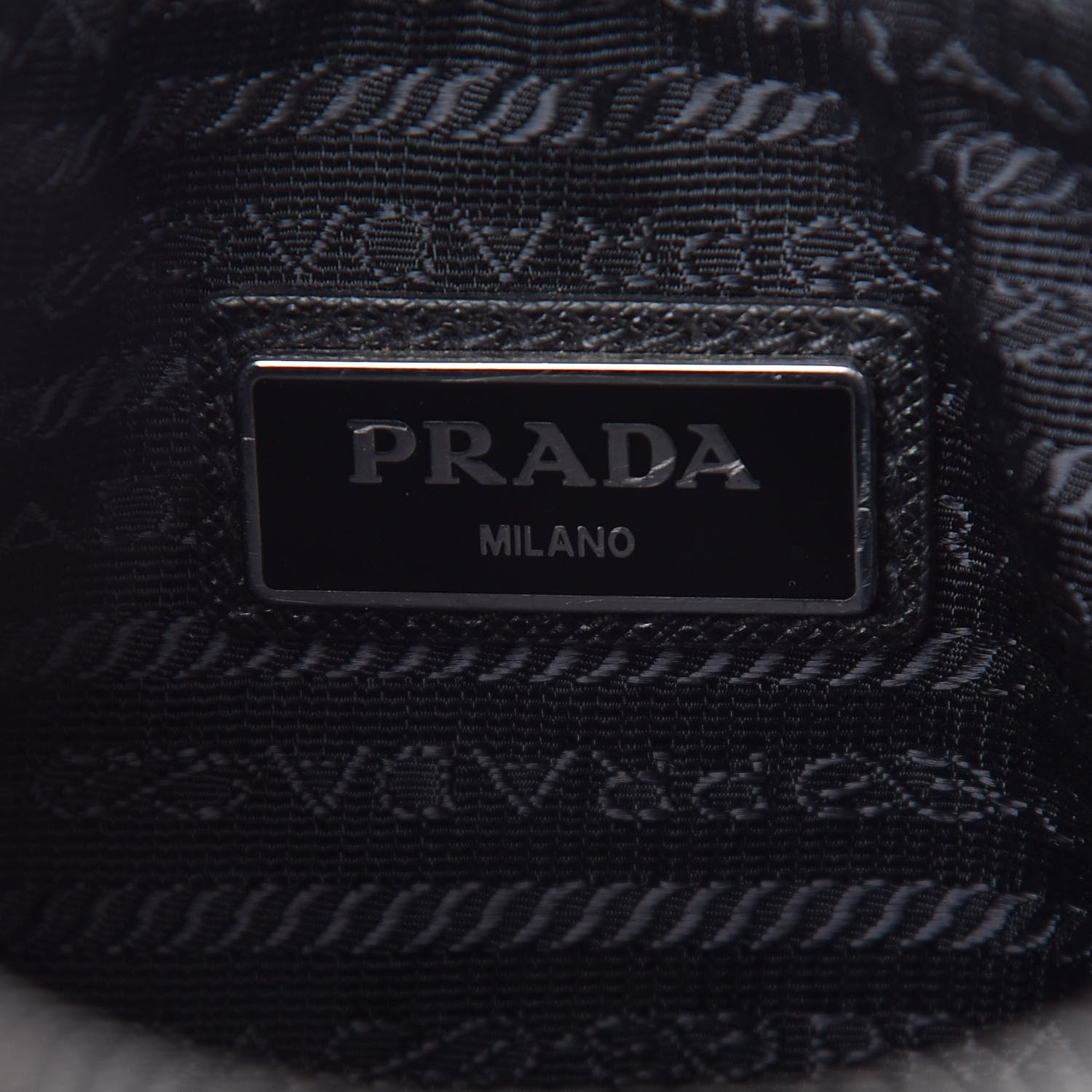Prada Re-Nylon Saffiano Pocket Zippered Shoulder Bag Black 5 of 11