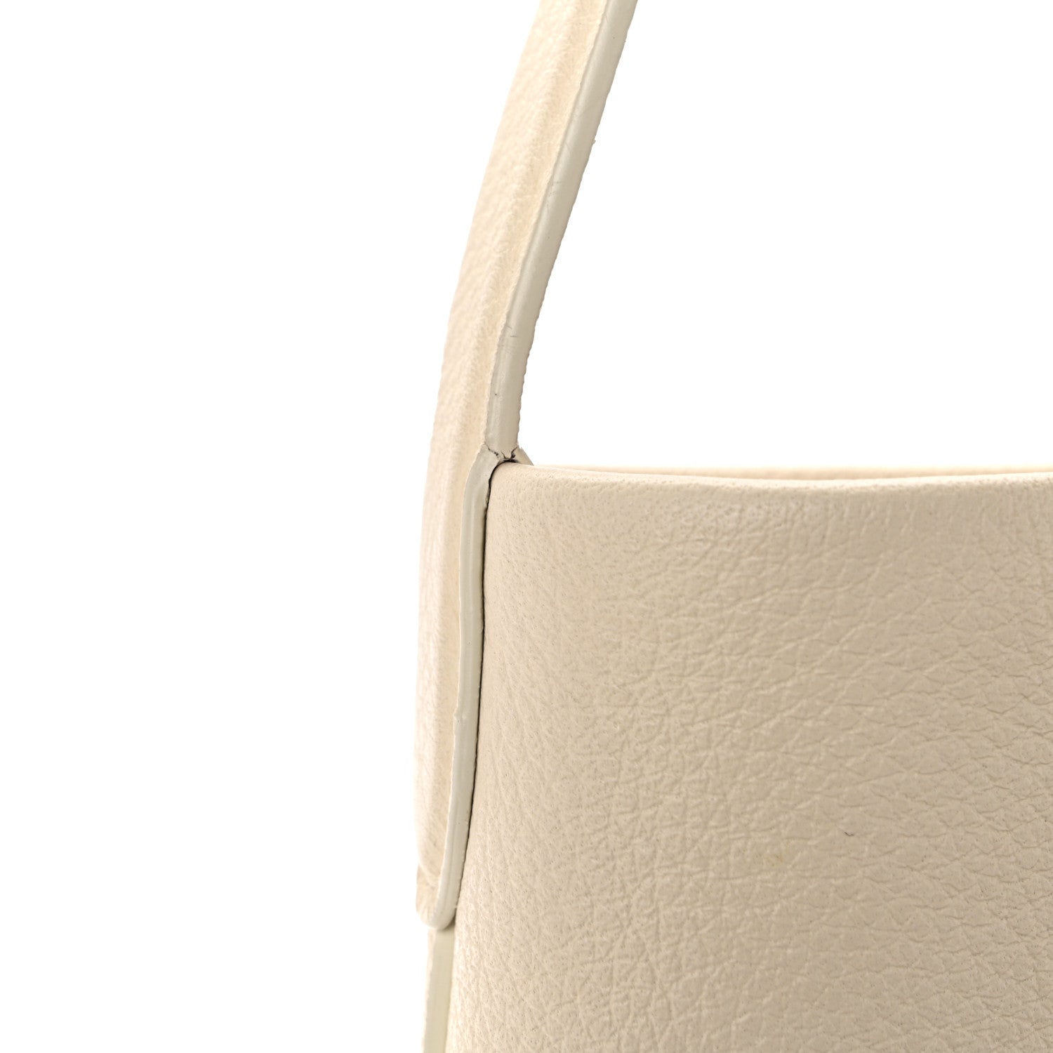 The Row Grained Calfskin Small N/S Park Tote Ivory 12 of 13