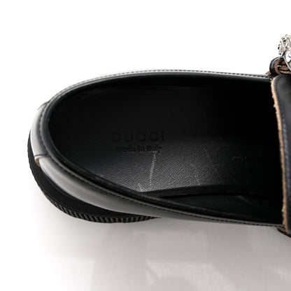 Gucci Cordovan Lux Dionysus Hunder Loafers 39.5 Black 7 of 12
