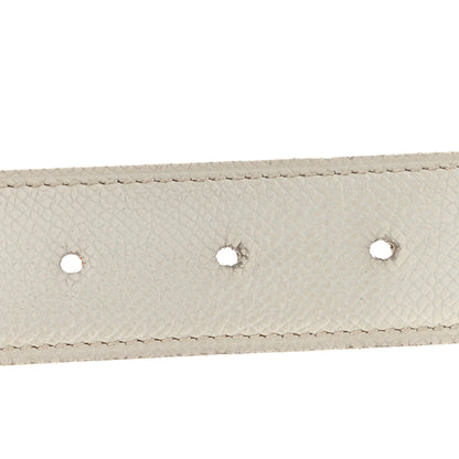 Hermes Epsom Swift 32mm H Belt 85 34 Gold Craie 5 of 6