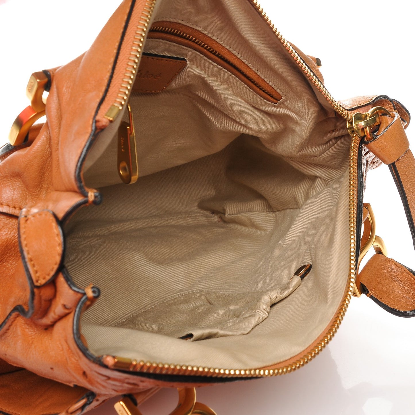 Calfskin Woven Medium Marcie Satchel Brown
