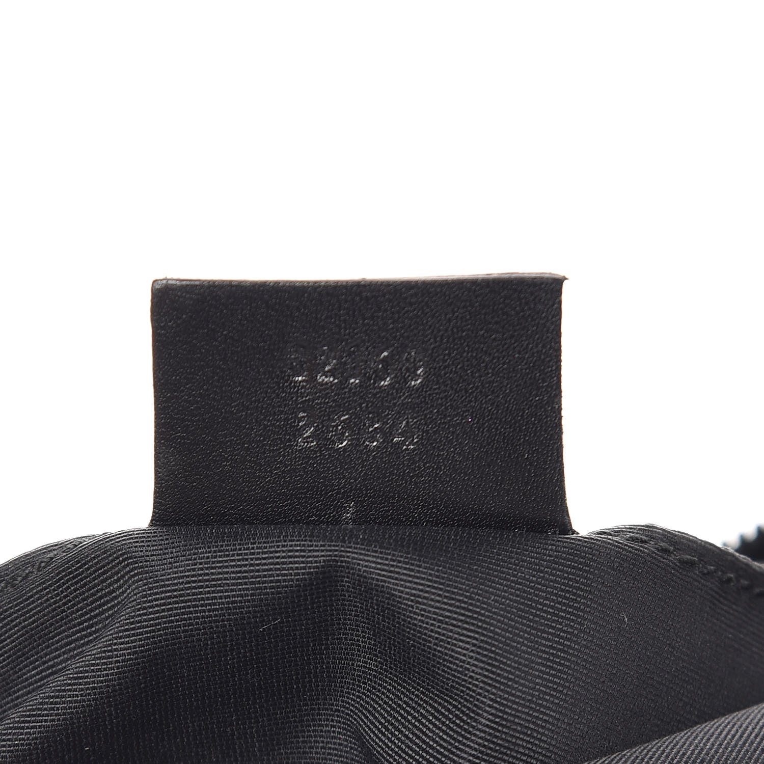 Gucci Denim Monogram Pochette Black 7 of 9