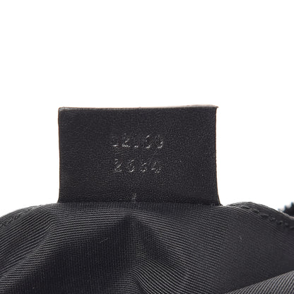 Gucci Denim Monogram Pochette Black 7 of 9