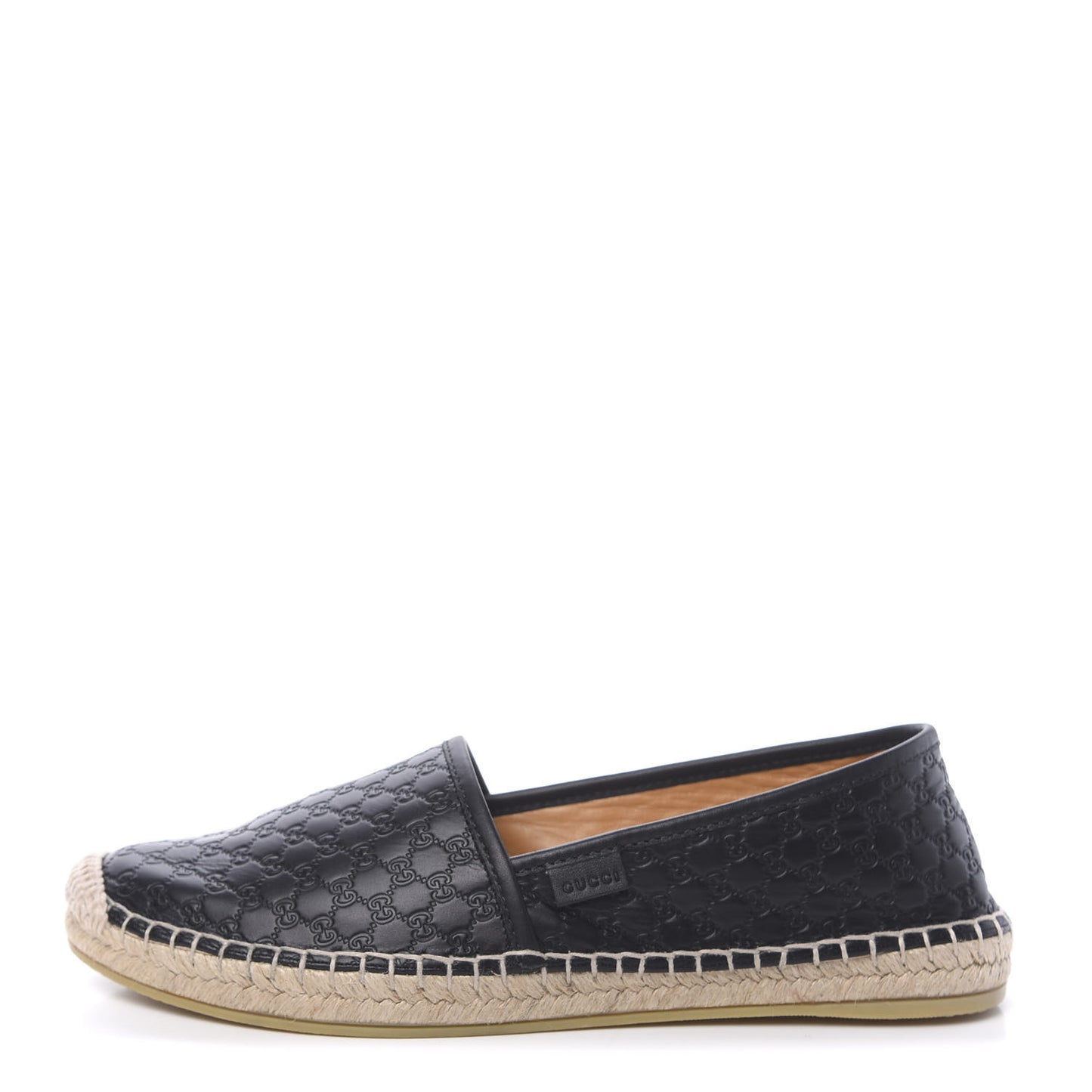 Microguccissima Signature Espadrilles 38.5 Black