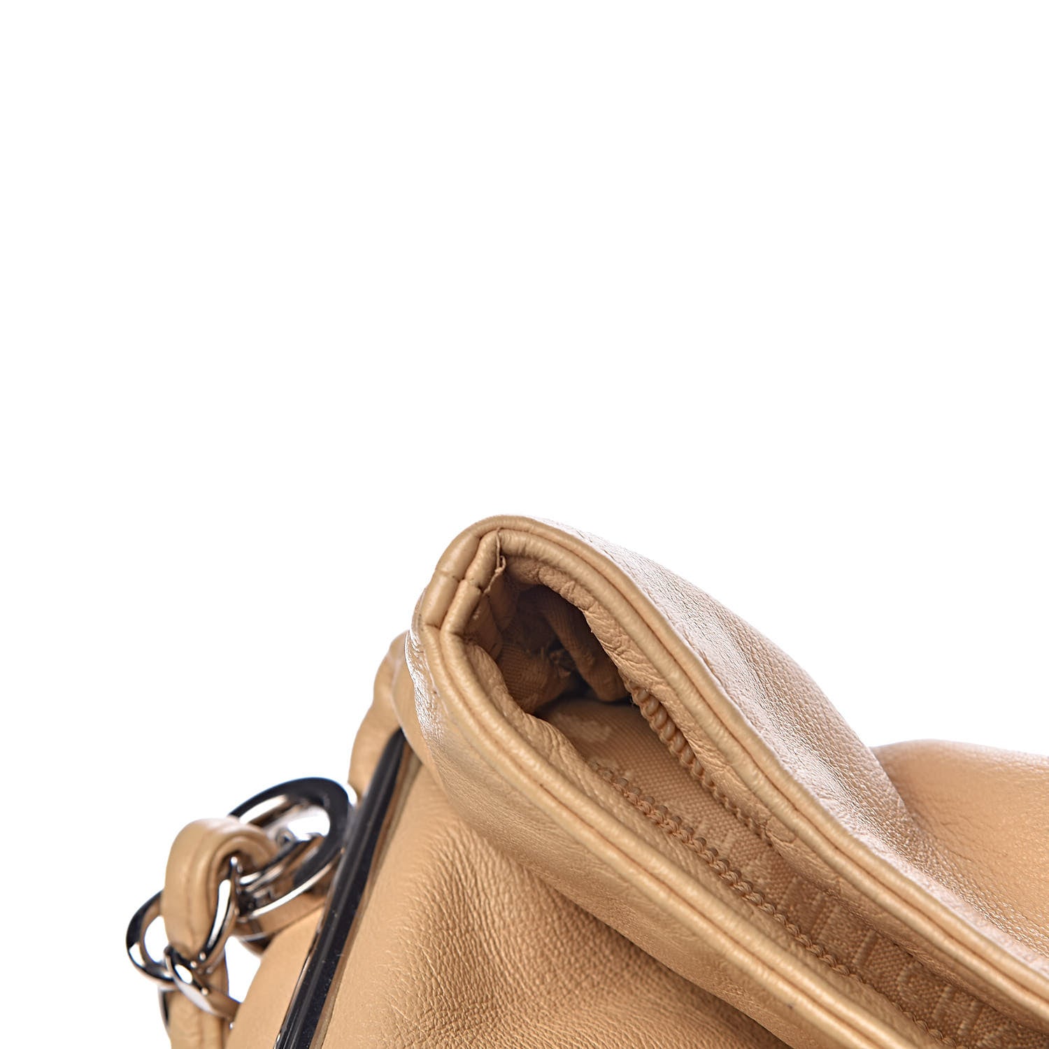 Chanel Lambskin Large Ultimate Soft Tote Beige 8 of 17