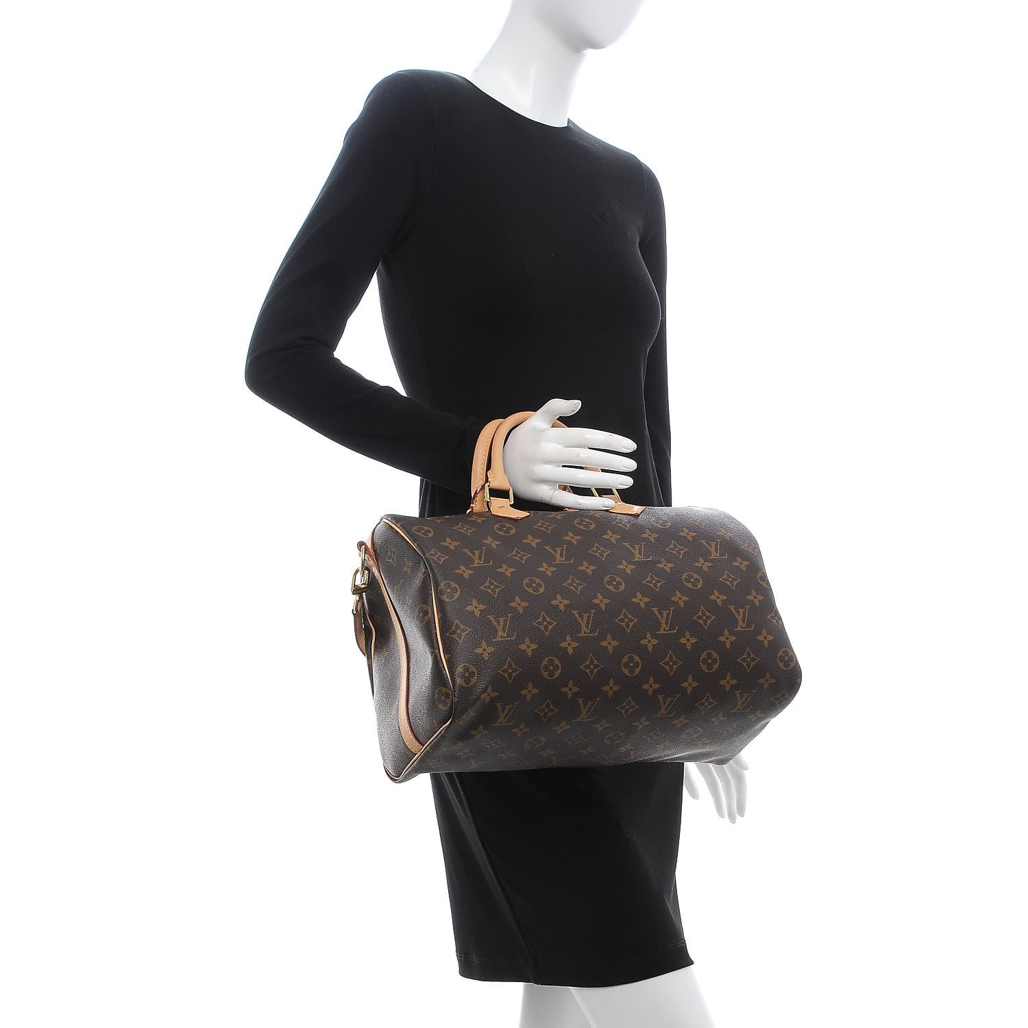 Louis Vuitton Monogram Speedy Bandouliere 35 3 of 9