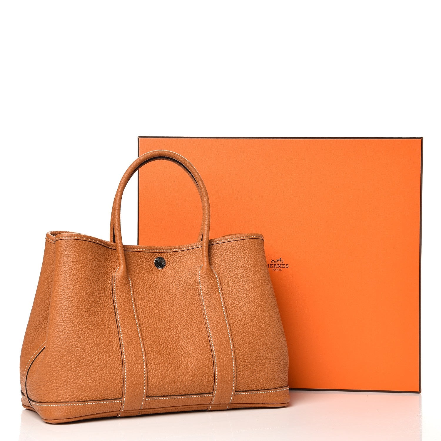 Hermes Negonda Garden Party 30 TPM Toffee 7 of 7