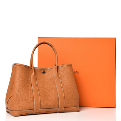 Hermes Negonda Garden Party 30 TPM Toffee 7 of 7