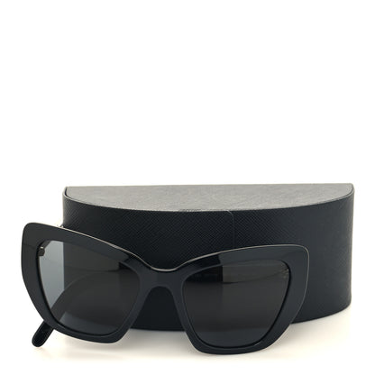 Prada Cat Eye Sunglasses SPR 08V Black 7 of 7
