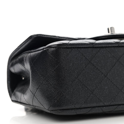 Chanel Iridescent Caviar Quilted Mini Rectangular Flap Black 9 of 11