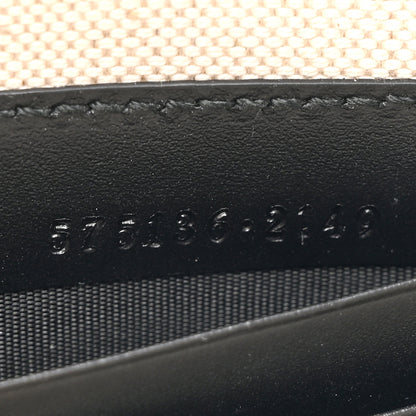 Gucci GG Supreme Monogram Tigers Zip Wristlet Pouch Black 7 of 12