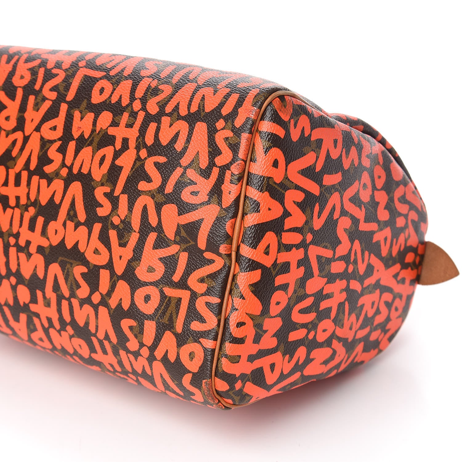 Louis Vuitton Monogram Graffiti Speedy 30 Orange 6 of 13