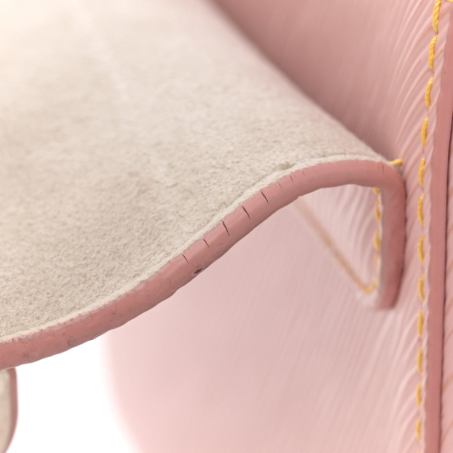 Louis Vuitton Epi Twist Shoulder Bag MM Rose Ballerine 15 of 15