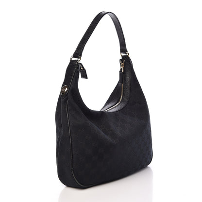 Gucci Monogram Small Charmy Hobo Black 3 of 13